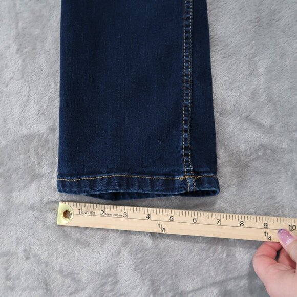 Kenneth Cole Jeans Men 36x30 Slim Fit Whiskering Dark Wash Stretch Preppy City - Picture 13 of 14